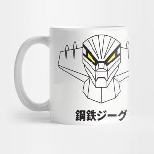 Kotetsu Jeeg/Steel Jeeg (black outline) Mug